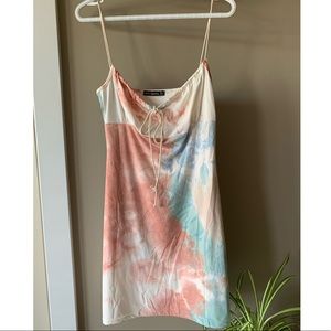 Tie Dye Mini Dress